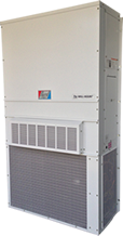 Bard wall-mount air conditioning unit — the most popular base unit for explosion-proof modification